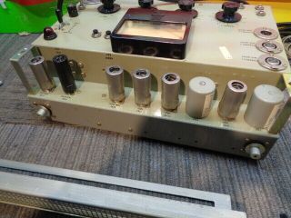 Estate Mil Spec Vintage Bell & Howell Bq - 5z Tube Recording Amp Mixer Mic Preamp