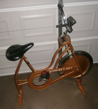 Vintage Schwinn Xr - 7 Copper Excerciser Bike