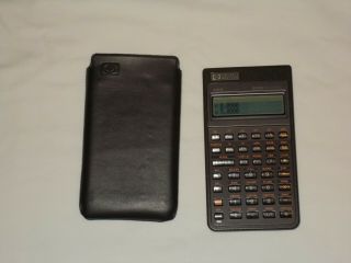 Vintage 1987 Hewlett Packard Hp 42s Rpn Scientific Calculator &