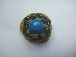 Vintage Christian Dior Pin / Brooch 1963 Made In Germany