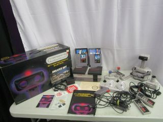 Vintage 1985 Nintendo Entertainment System Deluxe Set (no Game Instructions)