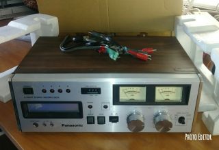 Panasonic Rs - 808 Vintage 8 Track Stereo Player Recorder Possibly In The Box