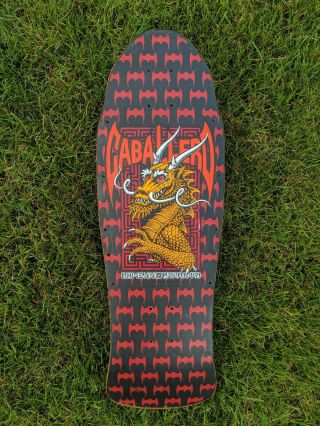Vintage Powell Peralta Steve Caballero Skateboard Dragon And Bats