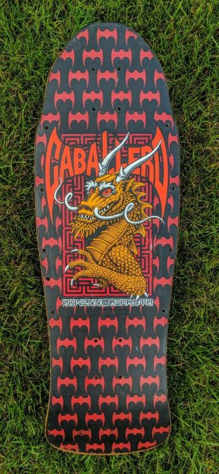 Vintage Powell Peralta Steve Caballero Skateboard Dragon and Bats 2