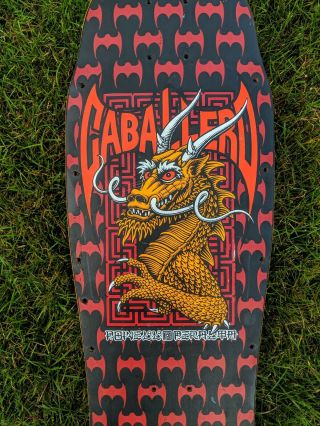 Vintage Powell Peralta Steve Caballero Skateboard Dragon and Bats 3