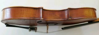 Vintage Antique 4/4 Violin By Joseph Guarnerius With Wooden Case 11