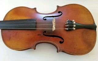 Vintage Antique 4/4 Violin By Joseph Guarnerius With Wooden Case 5