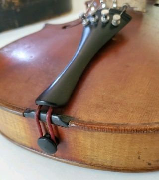 Vintage Antique 4/4 Violin By Joseph Guarnerius With Wooden Case 7
