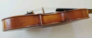 Vintage Antique 4/4 Violin By Joseph Guarnerius With Wooden Case 8