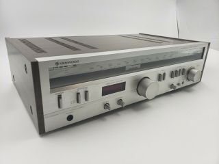 Vintage Kenwood Kr - 720 High Speed Dc Am/fm Stereo Receiver Great