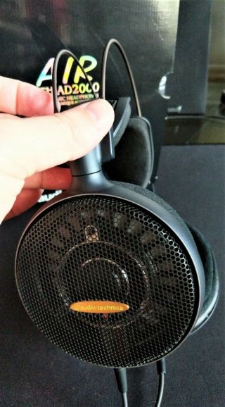 Audio - Technica ATH - AD2000 Headband Headphones - Black - RARE non - x version 3