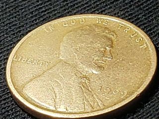 1909 - S Vdb Lincoln Wheat Cent Penny Coin Very Rare Date