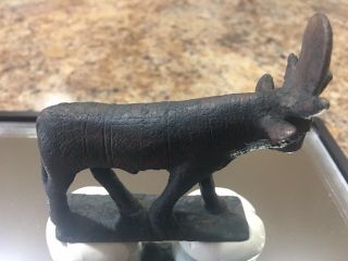 Authentic Late Period APIS BULL.  Bronze,  Covered In Decorations 7