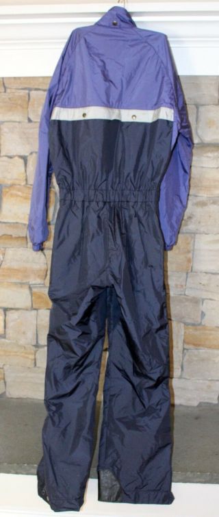 Vintage Descente 90s 80s Mens Purple Blue Ski Snow Suit One Piece Size M EU 50 3
