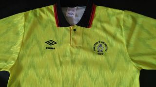 Sheffield United Vintage Away Shirt 1989 to 1991 Medium Umbro Cond 2