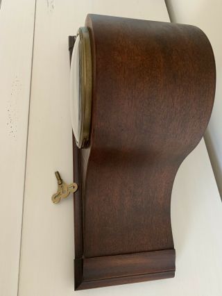 Vintage SETH THOMAS 8 Day PLYMOUTH Camelback Mantle Clock w/Key Rare 2