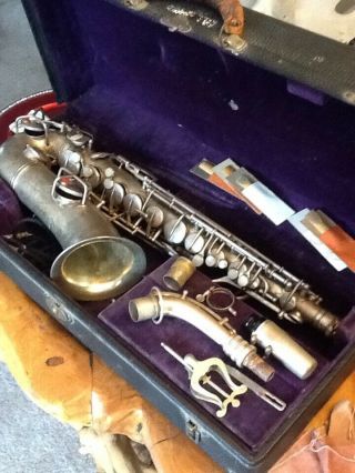C.  G Conn Ltd Alto Saxophone,  Antique,