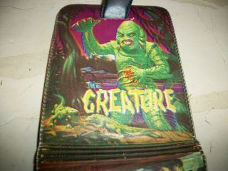 Vintage Monster Wallet Wolf Man/Creature with 2 Cards 2