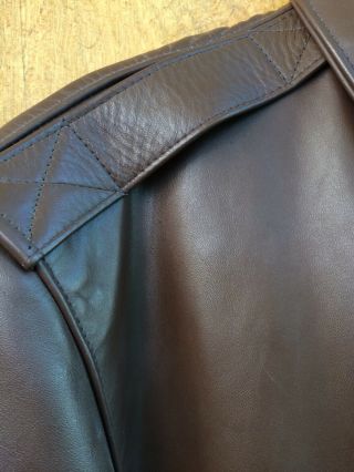 Vintage USA Leather Jacket Type A - 2 Goatskin Air Force Size 44 Regular No Stains 8