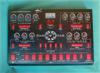 Vintage Red Sound Dark Star Analog Synthesizer Synth Midi