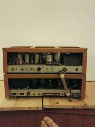 Vintage Heathkit Model AA - 100 Stereo Amplifier and AJ - 41 parts only 2