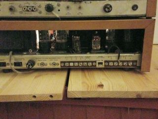 Vintage Heathkit Model AA - 100 Stereo Amplifier and AJ - 41 parts only 4