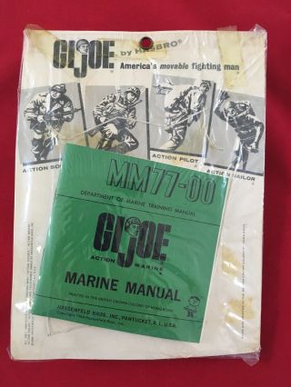 Vintage GI Joe 1964 Action Marine 7703 Communications Set Hasbro MOC 6