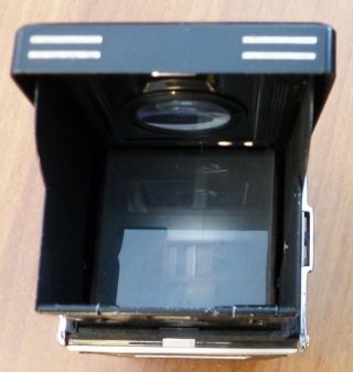 Vintage Rolleiflex Camera with Zeiss Tessar 3.  5/75mm Lens and Box 5