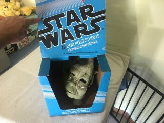 Vintage Star Wars Don Post Studios Yoda The Jedi Master Handcrafted Latex Mask
