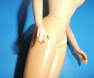 Vintage Blonde Ponytail Barbie 3/4 Transitional with Nipples & Chubby Face 8
