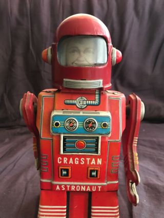 Vintage Cragstan Astronaut 1950’s/60’s Yonezawa Toys; 7