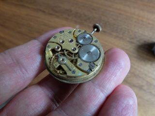 TWO Longines cal.  12.  68Z vintage watch movements with dials - 5