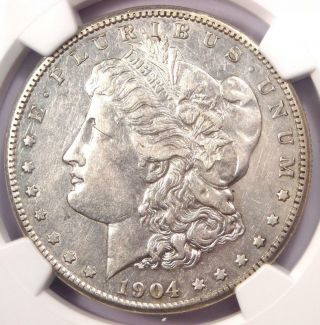 1904 - S Morgan Silver Dollar $1 - Ngc Xf45 (ef45) - Rare Date Certified Coin