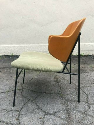 Mid Century Danish Modern Lounge Chair Penguin Ib Kofod Larsen Mcm