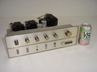 Vintage Fisher X - 100c X - 100 - C 7591 Tube Stereo Master Control Amplifier Project