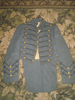 Vintage Civil War Era South Carolina Cadet Jacket Horstmann Buttons