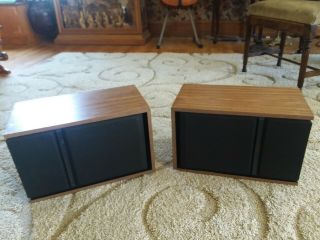 Vintage - Walnut - Bose - 301 - Series - Iii - Direct - Reflecting Speakers