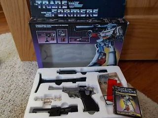 Htf Vintage 1984 G1 Hasbro Takara Transformers Decepticon Megatron W/box