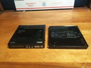 Vintage Technics SL - XP5 CD Player w/SH - CDB5 Rechargable Battery 2