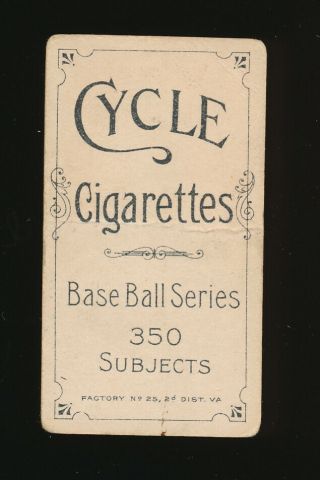 Rare Cycle T206 Grimshaw 1910 35 Subjct Creased Set Filler Pr - Fr - Gd,  / -