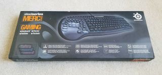 Steelseries Merc Stealth Professional Gaming/mmo Keyboard Very Rare