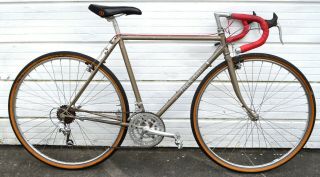 Vintage 1984 Trek 520 Touring Road Bike 21 " 53cm | 27 " Aluminum Wheels 18 Speed