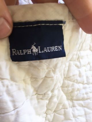 Ralph Lauren Vintage Archived Patchwork Quilt Full/Queen Shabby Country Cottage 3