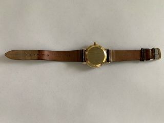 Vintage Men ' s Omega Automatic Seamaster Deville Watch,  14K Gold 2
