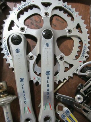 Vintage COLNAGO Gpm Campagnolo Record Full Group Perfect 3