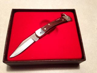 Vintage Schrade Folding Knife Uncle Henry Littlest Bear Paw Lb - 1 (m)
