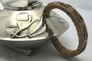 liberty & co tudric art nouveau pewter tea pot archibald knox 0231 7