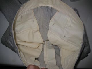 Vintage 1950s LEVI ' S CASUALS Cinch Back Salt Pepper Trousers Pants Size 30 X 27 11