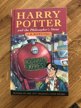 Rare First edition 3rd Imprint Harry Potter And The Philosopher’s stone 4