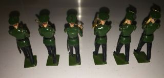 RARE Vintage BRITAINS Military MARCHING Band LEAD Figures 4